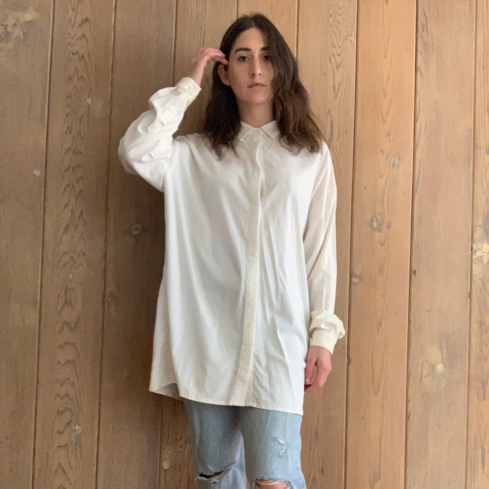 Just Female Modern Button-up